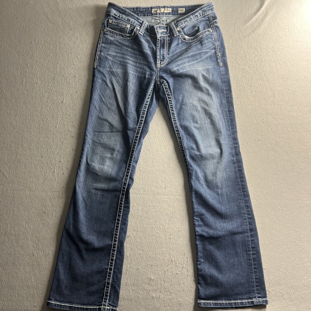 BKE Buckle Payton Women's‎ Jeans Size 28 Blue Denim 28R 28X31.5 Bootcut